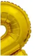 balon foliowy cyfra 8 stojaca zloty godan 15 dgt