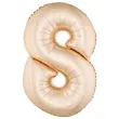 balon foliowy cyfra 8 szampanski godan 34 dgt