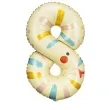 balon foliowy cyfra 8 waz partydeco 34 dgt
