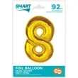 balon foliowy cyfra 8 zloty godan 36 dgt