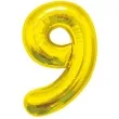 balon foliowy cyfra 9 beauty and charm zloty godan 33 dgt
