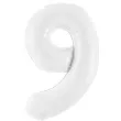 balon foliowy cyfra 9 bialy partydeco 39 dgt