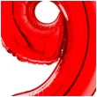 balon foliowy cyfra 9 czerwony grabo 26 dgt