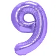 balon foliowy cyfra 9 fioletowy partypal 39 dgt