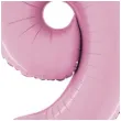balon foliowy cyfra 9 rozowy pastel grabo 26 dgt