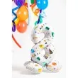 balon foliowy cyfra 9 stojaca party folat 28 dgt
