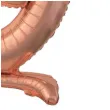 balon foliowy cyfra 9 stojaca rozowe zloto godan 29 dgt