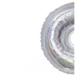 balon foliowy cyfra 9 stojaca srebrny holograficzny godan 28 dgt