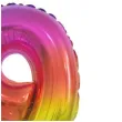 balon foliowy cyfra 9 stojaca teczowy godan 15 dgt