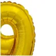 balon foliowy cyfra 9 stojaca zloty godan 15 dgt