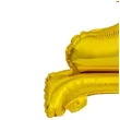 balon foliowy cyfra 9 stojaca zloty godan 15 dgt