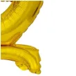 balon foliowy cyfra 9 stojaca zloty godan 15 dgt