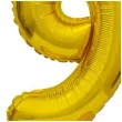 balon foliowy cyfra 9 stojaca zloty godan 15 dgt