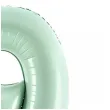 balon foliowy cyfra 9 zielony partydeco 34 dgt