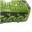 balon foliowy czolg army zielony partypal 27 shp