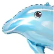 balon foliowy delfin niebieski top ten 18 shp