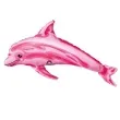 balon foliowy delfin rozowy amscan 14 shp