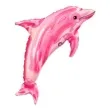 balon foliowy delfin rozowy amscan 24 shp