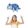 balon foliowy dinozaur triceratops niebieski unique 32 shp
