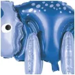 balon foliowy dinozaur triceratops niebieski unique 32 shp