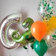 balon foliowy dinozaur tyranozaur zielony flexmetal 24 shp