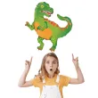 balon foliowy dinozaur zielony betallic 14 shp
