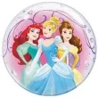 balon foliowy disney princess qualatex bubbles 22 orb