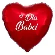 balon foliowy dla babci czerwony 18 hrt
