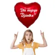 balon foliowy dla mojego dziadka czerwony 18 hrt