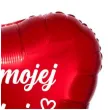 balon foliowy dla mojej babci czerwony 18 hrt