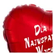 balon foliowy dla najwspanialszego wychowawcy czerwony 18 hrt