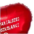 balon foliowy dla najwspanialszej przedszkolanki czerwony 18 hrt