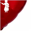 balon foliowy dla najwspanialszej wychowawczyni czerwony 18 hrt