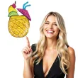 balon foliowy drink ananas betallic 37 shp