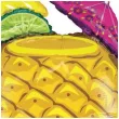 balon foliowy drink ananas betallic 37 shp