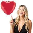 balon foliowy duze serce czerwony qualatex 36 hrt