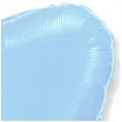 balon foliowy duze serce niebieski jasny flexmetal 32 hrt