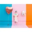 balon foliowy duze serce rozowo zloty partydeco 28 hrt