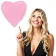 balon foliowy duze serce rozowy flexmetal 32 hrt