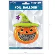 balon foliowy dynia w kapeluszu pomaranczowo zielony partypal 36 shp