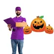 balon foliowy dynie halloween pomaranczowy amscan 35 shp