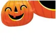 balon foliowy dynie halloween pomaranczowy amscan 35 shp