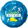 balon foliowy dzien kuriera super kurier zolto niebieski 18 rnd