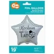 balon foliowy dzien ojca kocham cie tato srebrny godan 19 str