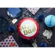 balon foliowy dzien ojca super dad partydeco 18 rnd