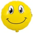 balon foliowy emoji usmiech zolty folat 18 rnd