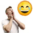 balon foliowy emotikon smiech zolty amscan 18 rnd