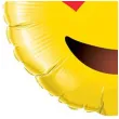 balon foliowy emotka z serduszkami zolty qualatex 28 rnd