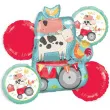 balon foliowy farma barnyard amscan zestaw