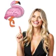 balon foliowy flaming hawaje rozowy flexmetal 24 shp